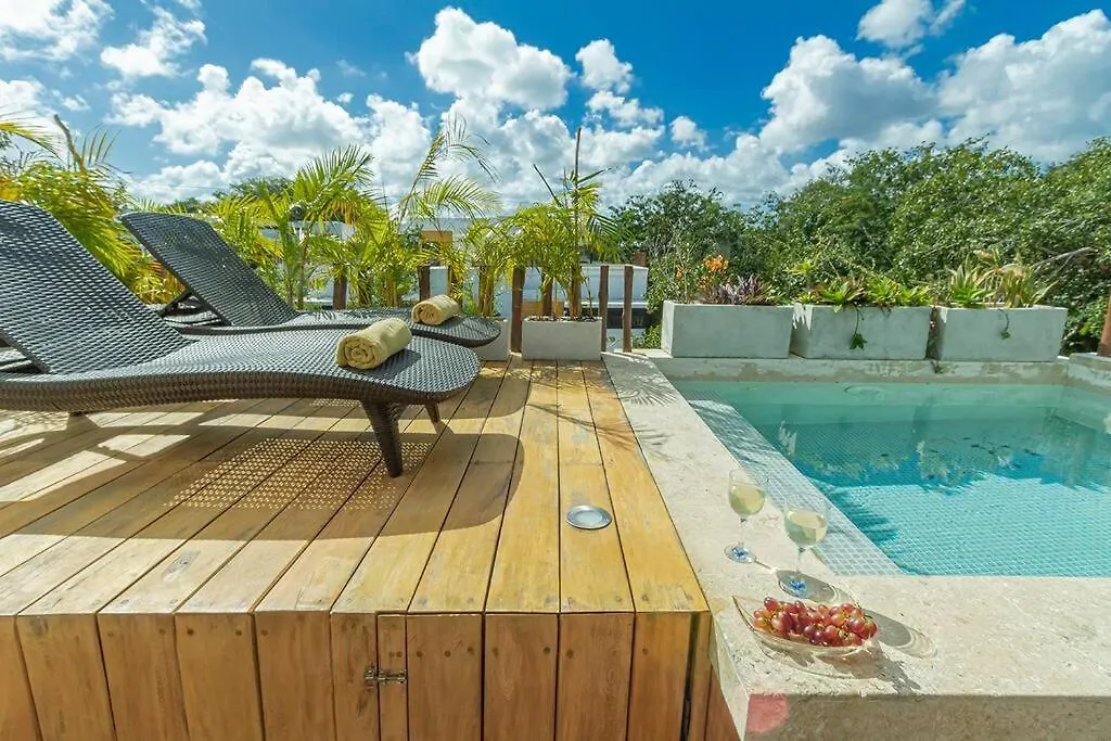 Magnificent House With Pool & Jungle View Villa Tulum 0*,  Messico